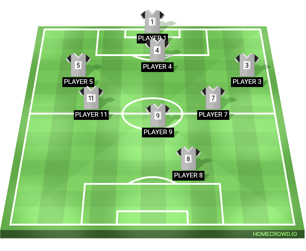 Football formation lineup Providence