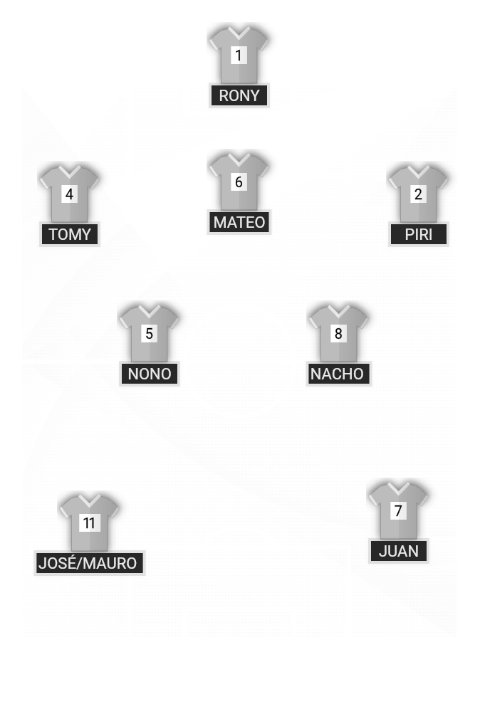Football formation lineup F8