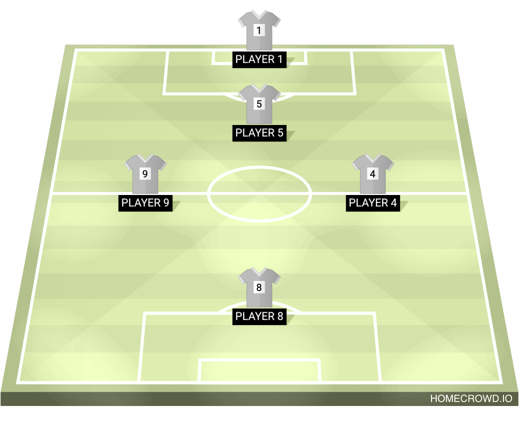 Football formation lineup Pro Elite