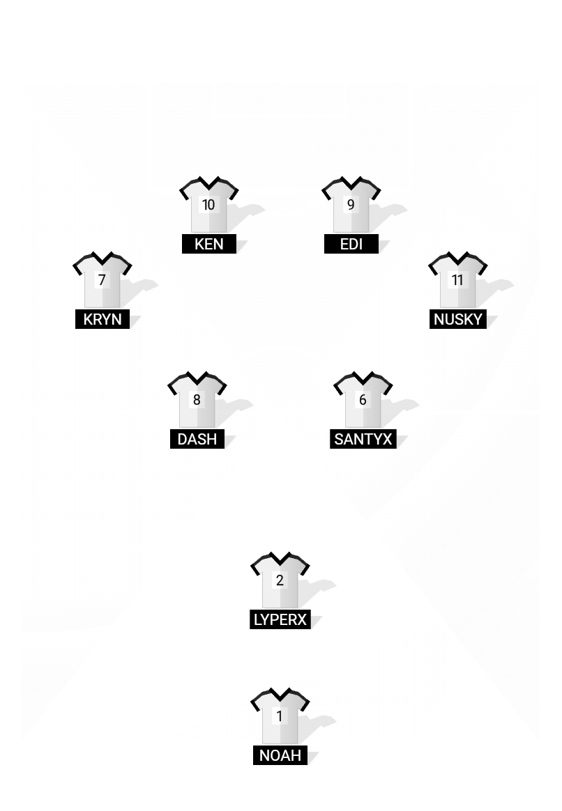 Football formation lineup Royal New