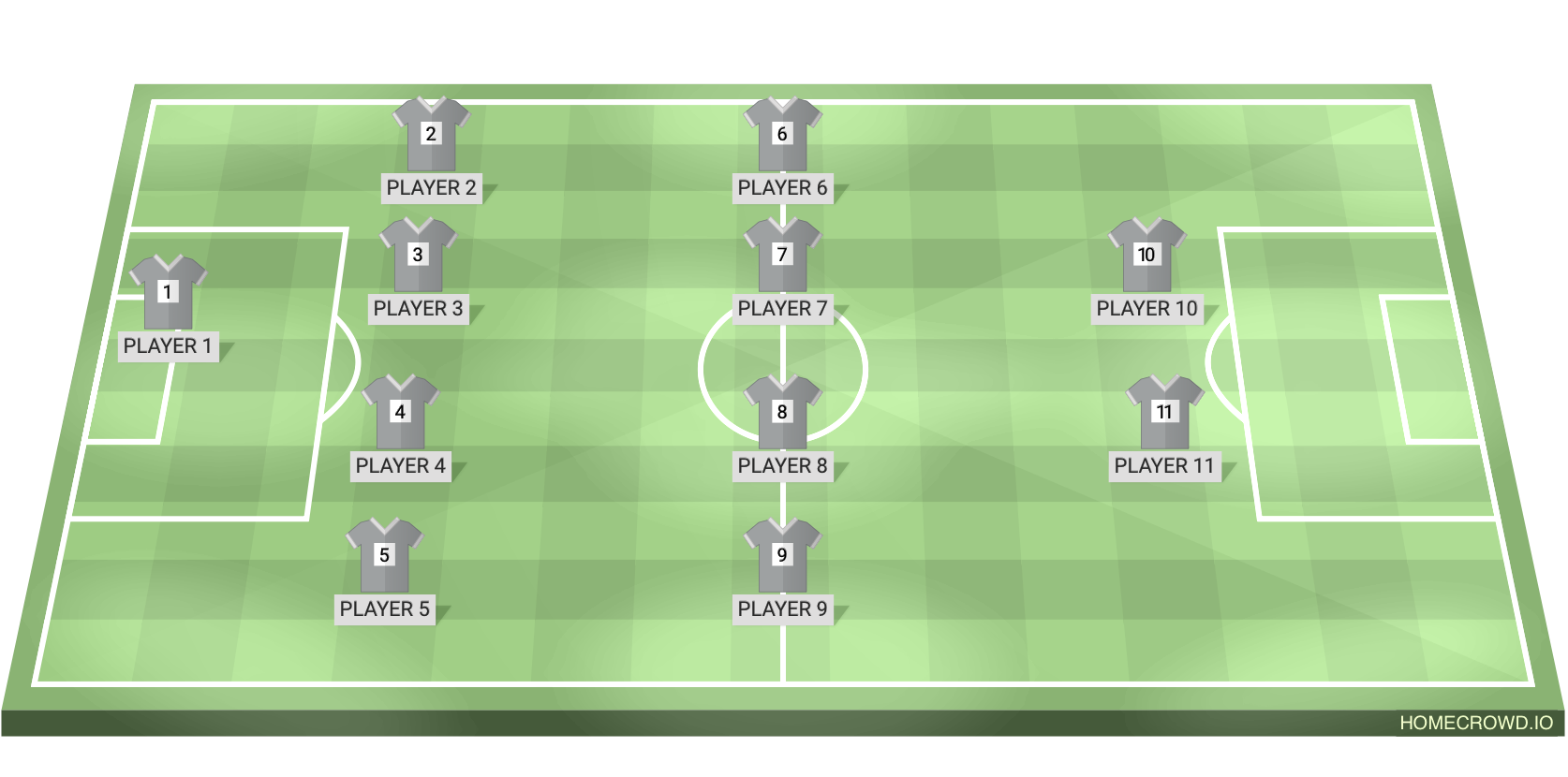 Football formation lineup Derby county  4-4-2